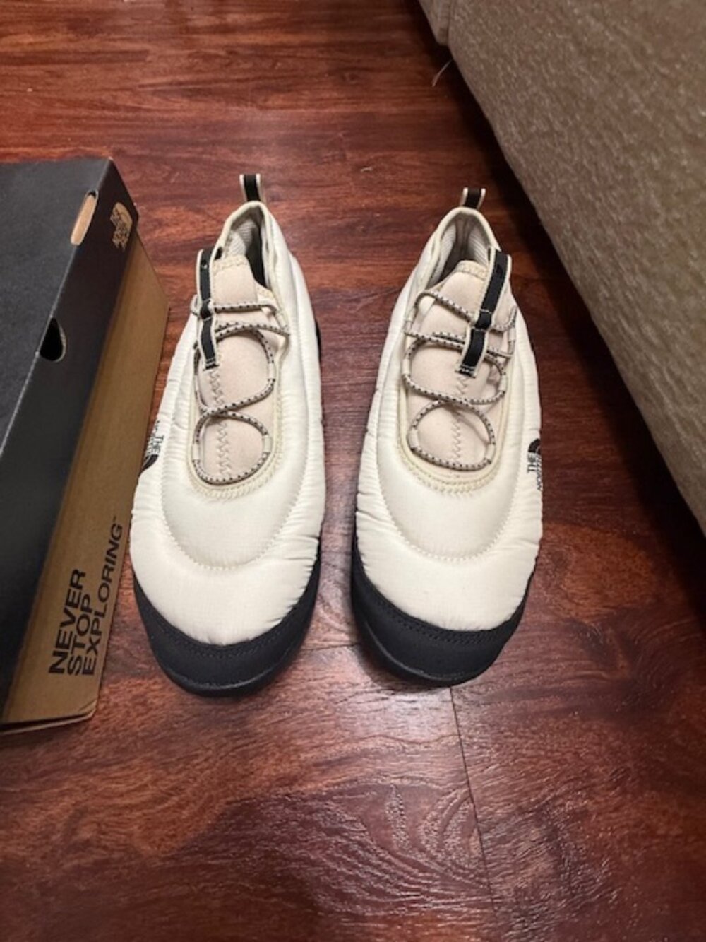 The North Face NSE Low ThermoBall Shoes Sandstone Black 9.5